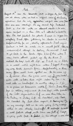 In this diary extract John tells how he was captured