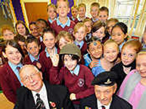 Supporting image for story: Old soldiers back in class