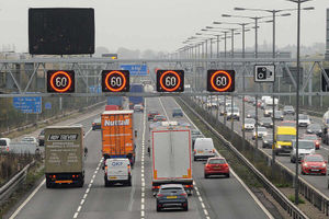 M6 southbound at Junction 10, which already has the system