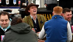 There were plenty of laughs at Shropshire Oktoberfest.