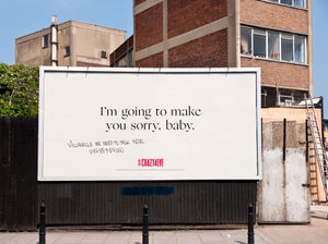 Messages around Birmingham mark the upcoming Killing Eve series