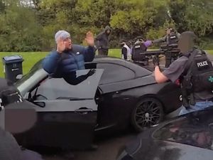 Supporting image for story: Gang locked up after being caught with loaded gun, knives and sledgehammer