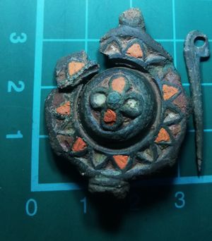 A high status Roman brooch