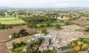 Supporting image for story: New images reveal progress of Shrewsbury development