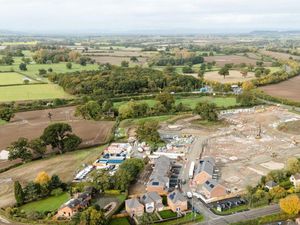 Supporting image for story: New images reveal progress of Shrewsbury development