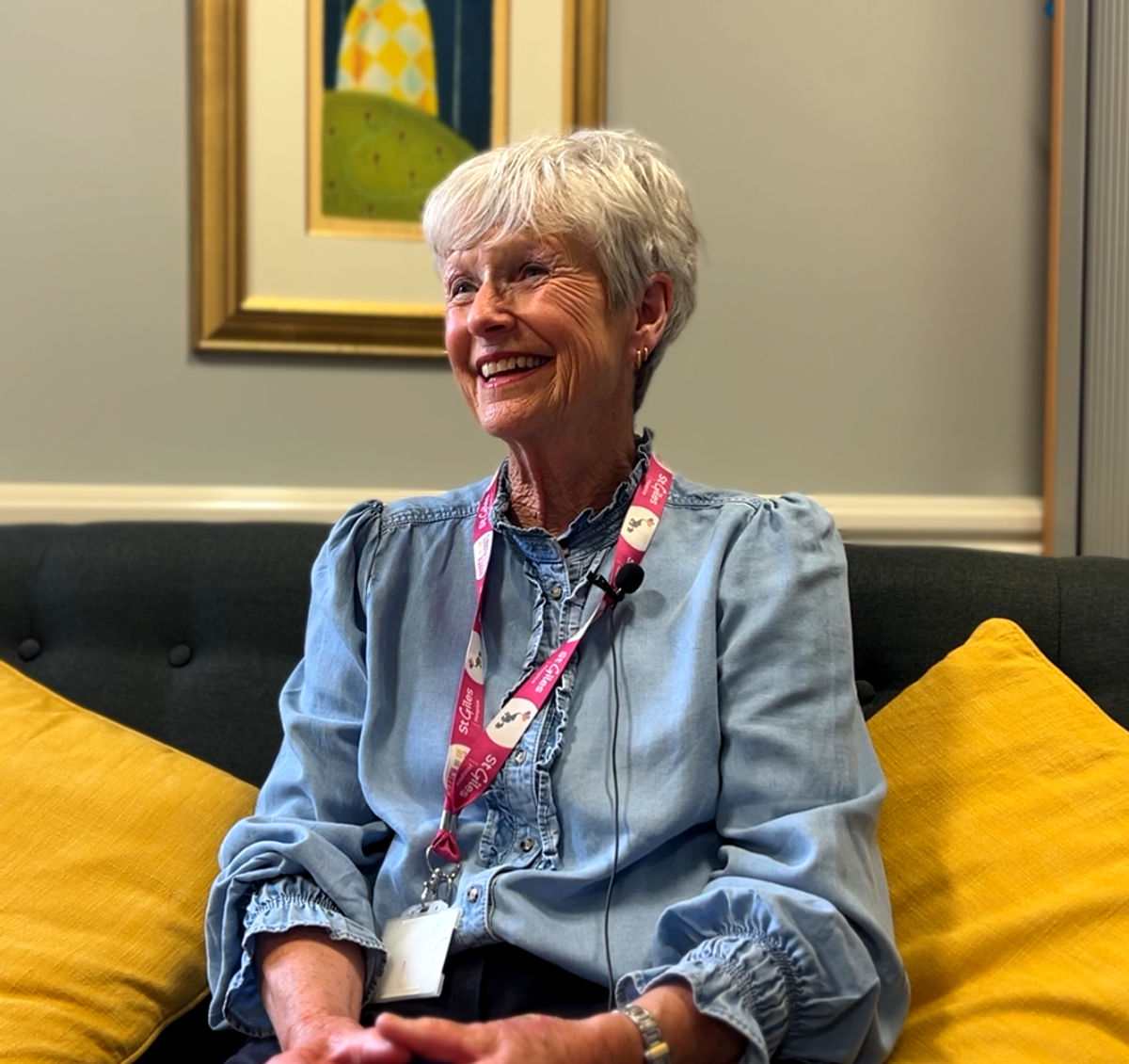 Dedicated volunteer Caroline brings comfort to hospice patients