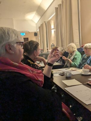 Supporting image for story: Christmas comes early for Hayes Green WI at festive food tasting