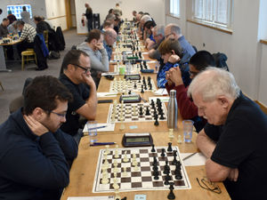 Supporting image for story: Bumper turnout for county chess tournament