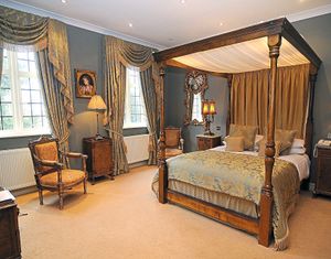 Slumber in style – one of the opulent and olde worlde  four-poster beds