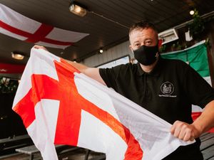 Supporting image for story: Flags flying at county's pubs as fans will be cheering for England during Euro 2020 semi-finals 