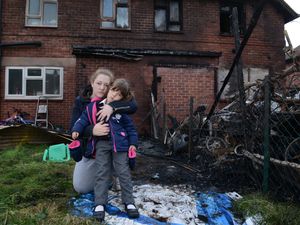 Supporting image for story: Stray firework destroys Shrewsbury garden - with video and pictures
