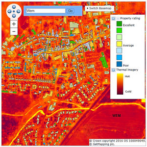 The Wem heat map