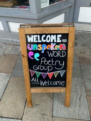 (Un)spoken Word poetry advertising.