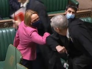 Supporting image for story: New North Shropshire MP sworn in at Parliament as she calls for ambulance action