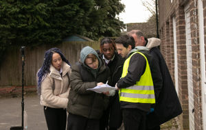 Filming of the new anti knife-crime film by Cornerstone VR