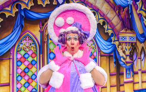 The cast of Snow White and the Seven Dwarves at Birmingham Hippodrome