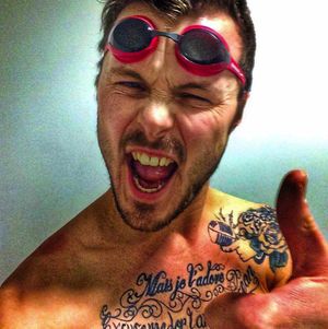 A pre-workout selfie