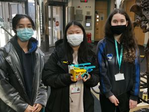 Supporting image for story: Shropshire College stages robot wars competition for British Science Week