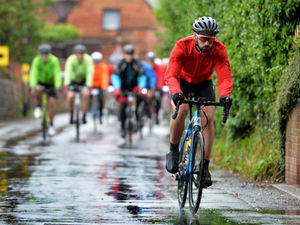 Supporting image for story: Cyclists brave weather to take on Brewood Cycle Challenge for scouts - with pictures