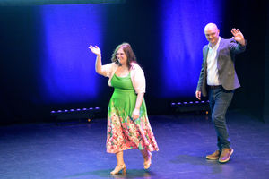 Every award winner was welcomed to the stage to music and rapturous applause
