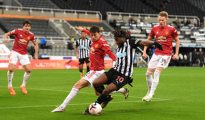 Newcastle United's Allan Saint-Maximin