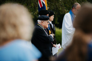 Armed Forces Day ceremony at Shifnal Village Hall