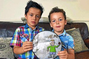 The family got quite the shock