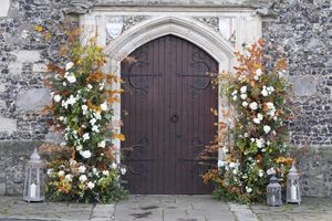 A general view of the church in the Home Counties ahead of the funeral service for One Direction singer Liam Payne.