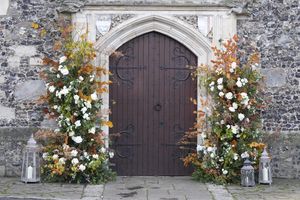 A general view of the church in the Home Counties ahead of the funeral service for One Direction singer Liam Payne. 