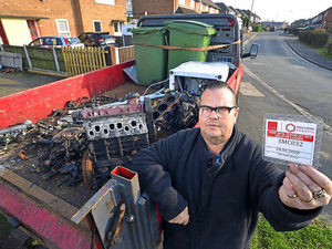 Supporting image for story: Newport trader Carl fumes at illegal scrap men