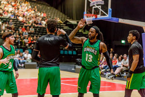 The Harlem Globetrotters in Birmingham. Credit: Chris Bowley