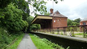 The old Tettenhall railway station