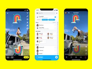 Supporting image for story: Snapchat takes on TikTok with new Spotlight feature