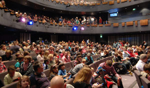 Wolverhampton Grand have kept one light shining to keep the ghosts at bay