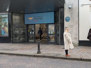 The old Express & Star building was turned into the European Sovereign Bank