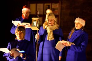 Choir outside Shrewsbury Abbey