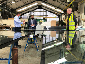 Supporting image for story: West Midlands Mayor visits Cradley Heath firm to see mental health work