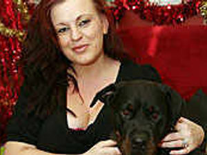 Supporting image for story: Dog back home after four years