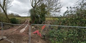 A Google Street View Image Of The Land Off Kiddemore Green Road, Brewood, Earmarked For A Housing Development. Free for use bu all LDRS partners