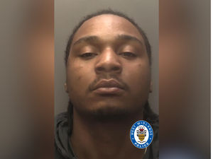 Supporting image for story: The face of a Telford gunman is revealed after he is jailed for five years with co-accused for crimes in Wolverhampton