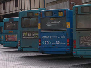 Supporting image for story: Replacement Whitchurch to Market Drayton bus launched