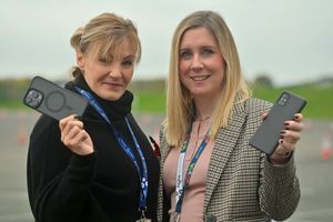 Carla Whelan, CEO of the Empower Multi Academy Trust; and Kelly Lee, headteacher at St Georges Junior School in Shrewsbury. Photo: Steve Leath