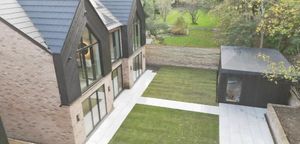 The home's garden. Picture: Mannleys/Rightmove
