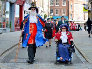 Supporting image for story: Town crier marks VJ Day