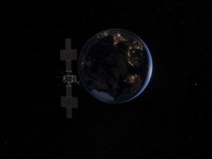 Supporting image for story: ESA’s Juice spacecraft on its way to Venus after ‘flawless’ Earth fly-by