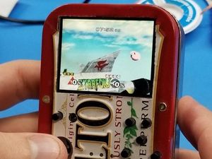 Supporting image for story: This former tin of breath mints is now a portable Nintendo Wii