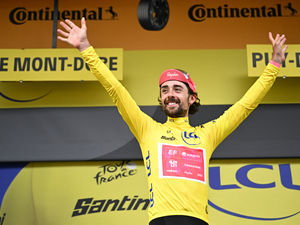 Supporting image for story: Brilliant Ben Healy makes more history by taking yellow at the Tour de France