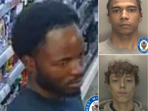 Supporting image for story: Police name three men - with links to West Brom - wanted for Birmingham store heist
