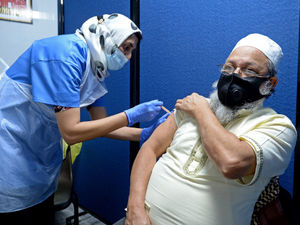 Supporting image for story: Walsall mosque turned into vaccine centre to increase BAME jab uptake