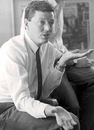 Former postman Alan Johnson in 1986